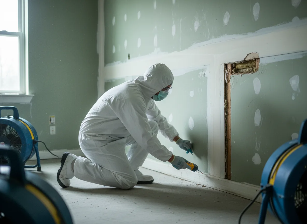 Water Damage Restoration company in Krebs, OK